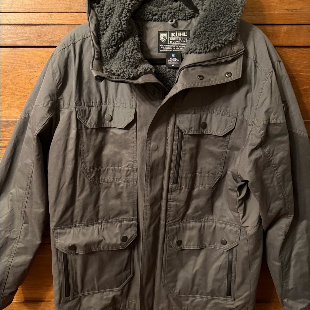 Kuhl Men's Carbon Waxed Canvas  Jacket